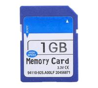 High Speed SD Memory Card, Full Capacity Data Flash Card Fast Transfer Portable Plastic Storage Chip 80-100M/S Read Speed for Camera, MP3 MP4 Player, SLR (1G)