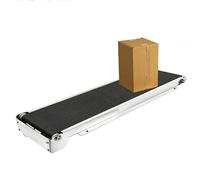 High-Speed Small Conveyor Belt 460mm x 118mm - Efficient Desktop Logistics System (50-400mm/s) with 3-8KG Load Capacity for Food Processing & Packaging Solutions