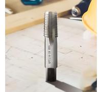 High Speed Steel 1/4-18 for NPT Taper Pipe Tap, Quarter Inch for NPT Pipe Threading Tool for Internal Thread Cutting, Plumbing Thread Cutter and Pipe Fitting Hand Threa