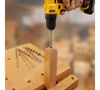 High Speed Steel Extra Long Drill Bits at 160mm Length Designed for Maximum Efficiency and Longevity (20pcs 2/3/4/5/6/mm)