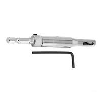 High Speed Steel Hinge Tapper Drill Bits with L Wrench Improve Your Woodworking Efficiency (5mm)