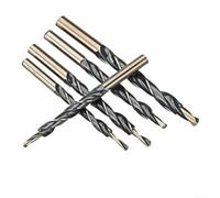 High Speed Steel Step Drill Bits for Pocket Hole Joinery in Wood Plastic Aluminum and Light Alloy Projects