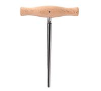 High Speed Steel Violin Peg Hole Reamer, 1:30 Taper with Wooden Handle, Suitable for 3/4 4/4 Violins