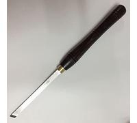 High Speed Steel Wood Lathe Chisel - 1/2" Skew Tool with Walnut Handle, Ideal for Beginners & Professals, Perfect for Wood Turning and Carving Projects