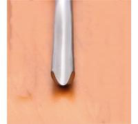 High Speed Steel Woodworking Knife Bowl Chisel Round Knife 3 Size Wooden Turning Tool (Size : A2(9.5mm))