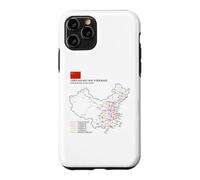 High-Speed Train Railway - Souvenir Route Map China Case for iPhone 11 Pro