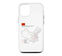High-Speed Train Railway - Souvenir Route Map China Case for iPhone 12/12 Pro
