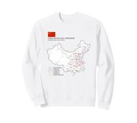 High-Speed Train Railway - Souvenir Route Map China Sweatshirt