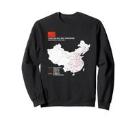 High-Speed Train Railway - Souvenir Route Map China Sweatshirt