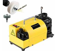 High-Speed Twist Drill Sharpener 120W, Adjustable 100°-135° Angle, 4400RPM Motor, 3-15mm Grinding Range, Portable Bits Sharpening Machine with CBN/SDC Wheel