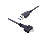 High-speed Type-C Industrial Camera Cable with Twin-screw USB 3.1 To 3.0 Machine Vision Data Cable TCU3-L000(5m)