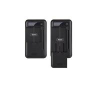 High-Speed Universal Portable Battery Charger For Mobile & Digital Camera Batteries With Type-C Input Side Connectors Support Compact & Smart-Black