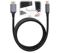 High-Speed USB C to Micro B Cable, 0.5M Type C to Micro USB 3.0 Connection for External Hard Drives, Hard Drive Cables, Usb C to Micro Usb Cable, Compatible with WD My Passport, Note 3, S5