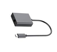 High Speed USB C to RJ45 Ethernet Adapter Converts WiFi to Wire Network 4K Streaming Networking Dongle