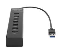 High Speed USB Hub, Practical 5Gbps LED Indicator Lightweight USB Hub, for Office Travel Business Home