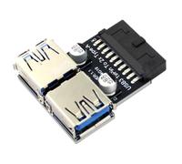 High Speed USB Motherboard Adapter, Two Way Converter, USB 3.0 19 20Pin