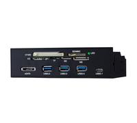High speed USB3.0 card reader with built in front panel design and various front panel reader