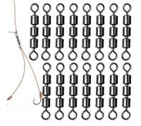 High Speed Walk 3 Rollers On Rollers - The Tempting Leader Swivel Connector Attractor Catfish Rig Girelles A Chain Accessories for Copper | Swivels de alt