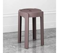High Stacking Plastic Stool for Home Modern Indoor/Outdoor Dining Chairs Space-SavingLightweight Perfect for Kitchen Patio Garden and Events