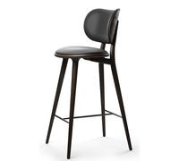 High Stool Backrest Barstool Mater - 5704794012243