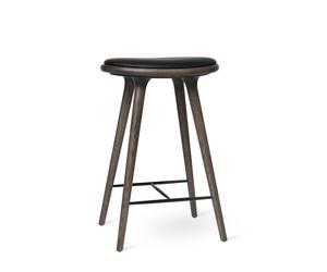 High Stool Sirska gray stained oak Mater - 5704794010447