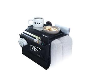 High Street TV Couch Potato Caddy - The Ultimate Multi-Pocket Sofa Organiser - 6-Pocket Sofa Storage - Perfect to Store Your Remote Control, Phone or Book - Makes a Thoughtful Gift