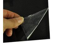 High Strength 0.3mm 3K Carbon Fiber Plate - Lightweight & Durable Carbon Fiber Sheet for DIY Projects, Kites, Drones, and More(10cmx25cm)