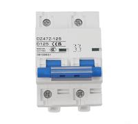 High Strength 2P DC Circuit Breaker for Photovoltaic Applications, Rated at 80A 100A 125A (125A)