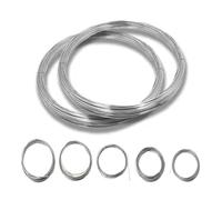 High Strength 304 Stainless Steel Wire, 1mm x 10M, Rust-Resistant, Durable Single Strand Binding Wire, Load Capacity 0.02-3mm, Ideal for Crafting and Gardening