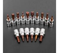 High Strength 38 Drive Hex Socket Bit H3H10 for T10T55 Applications, Chrome Vanadium Steel Material, for Repair Tasks (T40)