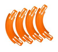 High Strength 4PCS Track Adapters Layouts DieCast Sets 90 Turn Quick Setup Car Race Track Connector