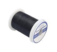 High Strength 75D Fly Tying Thread 100M for Fly Fishing Hook Binding Material Plastic Spool for Anglers Crafting Baits(black)