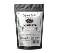 High Strength Akarkarha Extract Powder 10:1 - Anacyclus pyrethrum - No fillers and Binders (100 gm)- Natural and Pure - by Oils and Herbs UK