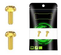 High-Strength Alloy Water Bottle Cage Screws M5x12mm | Lightweight Hex Socket Bolts for Secure Mounting on Mountain and Road Bikes, for durable Fasteners Kit
