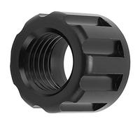 High Strength Aluminum Alloy Mountain Thru Axle Nut, M12 X 1.5mm, for Hubs Tube Shaft Nut and Lightweight Accessories