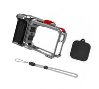 High Strength Aluminum Camera Cage Ergonomic Grip Cold Shoe Mount Quick Release Battery Slip Proof Design Quick Release Battery Cage