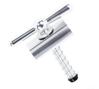 High Strength Aluminum Folding Bike Clamp for Brompton Easy to Use and Secure (silver)