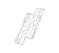 High Strength Aluminum PC Keyboard Shell With Ventilation Holes Efficient Cooling For MAD60/WIN60 Keyboards Hollow Mechanical Keyboard Shell