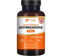 High Strength Ashwagandha Tablets 1500mg Vegan Calm Vitality Support 180