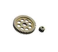 High-Strength Balanced Rotation Chainsaw Gear 48 / 51mm Diameter for 8-12inch Logging Equipment & Electric Chainsaws Round Hole Chainsaw Gear Set