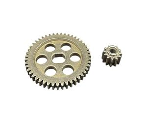 High-Strength Balanced Rotation Chainsaw Gear 48 / 51mm Diameter for 8-12inch Logging Equipment & Electric Chainsaws Round Hole Chainsaw Gear Set