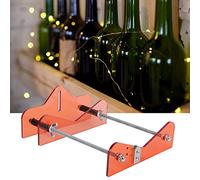 High-Strength Bottle Cutting Tool for Wine and Beer Glass Bottle Art Stainless Steel Support Bar Cutter Wheel Red