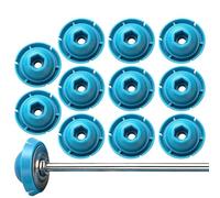 High Strength Caulking Machine Plunger - 10 Pieces Quick Release Replacement Lunger | Quick Unlock Caulking Push Button,For Maintenance Of Joints In Kitchen Bathroom Countertop And