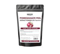 High Strength Clean Pomegranate Peel Extract Powder - 10% Tannins | 10:1 Ratio | Pure & Natural | No Fillers | Lab Tested | Packed in The UK | 100g (Approx. 100 Servings)