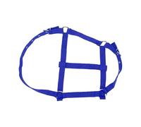 High Strength Cow Halter Multifunctional Adjustable Design for Livestock and Donkeys 1 Piece (Blue)