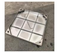 High-Strength Customizable Water Drain Covers for Septic Tanks, Durable Square Manhole Covers for Driveways, Patios & s (25.6"x37.4"/65x95cm)