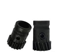 High Strength Die Steel Gear Kit for V1, V2, and for Sherpa Metal Extruders, Compatible with Double Gear Pairs, 30x20x20 mm, Bl