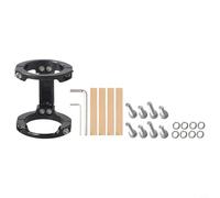 High Strength Front Carrier Block for Brompton, Comes with 8 Screws and Protective Stickers (Silver)