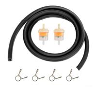 High-Strength Fuel Line Hose Set Black Red Blue Green(Black)