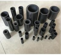 High-strength Graphite crucible Thin, tall and slender type Polished high strength and high density Experimental smelting(Dia50 x H120)
